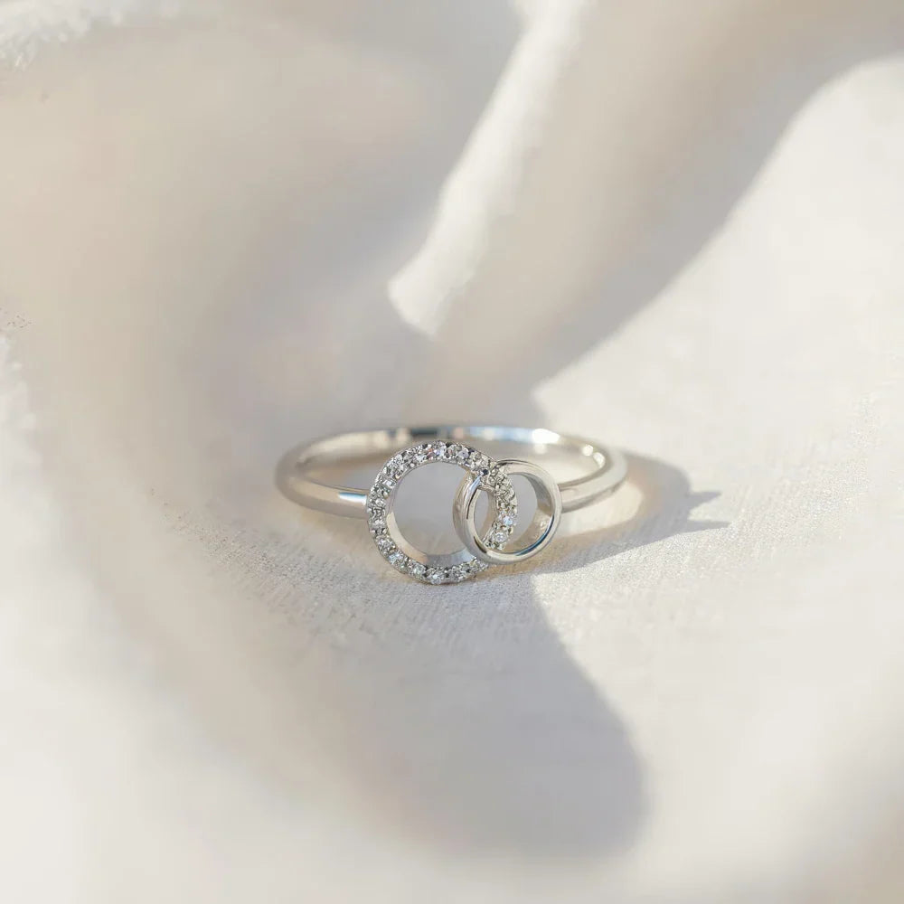 Sisters Forever Adjustable Ring – Big Sister & Little Sister